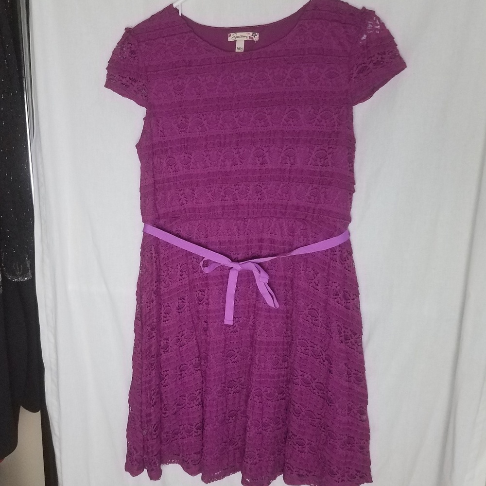 🔥3/$30! Adorable purple girls dress